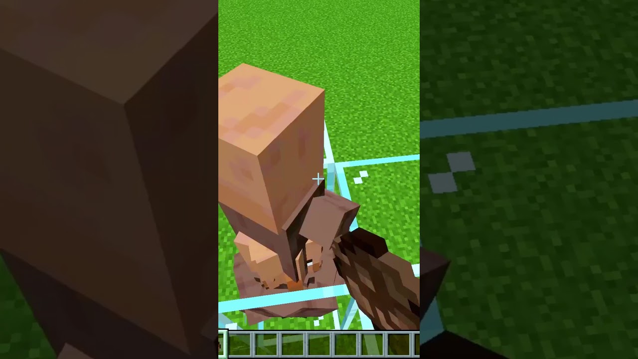 100 villagers vs 1 anvil💀💀 