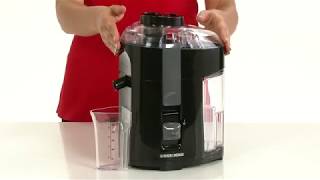 Extractor de Jugos Black+Decker JE2400BD - YouTube