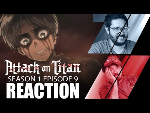 Attack on Titan 1x9 REACTION! “Whereabouts of His Left Arm: The Struggle for Trost, Part 5"