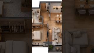 Modern House Planning l #shorts #architecture #3dfloorplan #home