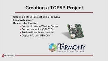 Microchip MPLAB Harmony Configurator Tutorial - How To Create a TCP/IP Project from Scratch