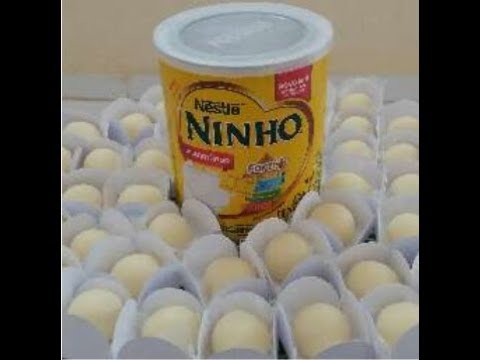 Docinho de leite ninho com leite condensado simples. 