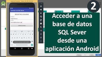 Acceso a una base de datos SQL Server desde Android (2)