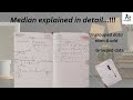 Median completely explained with examples. |Ungrouped & grouped data| |with even odd data|