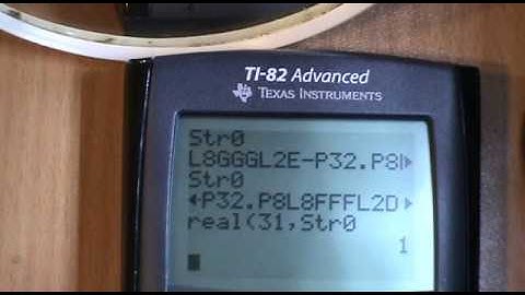 TI-82 Advanced LED controlled with Omnicalc app