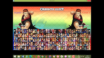 Kim Dong Hwan from Garou: Mark of the Wolves In CVS Style Adapted for Capcom Vs SNK Evolution Kore