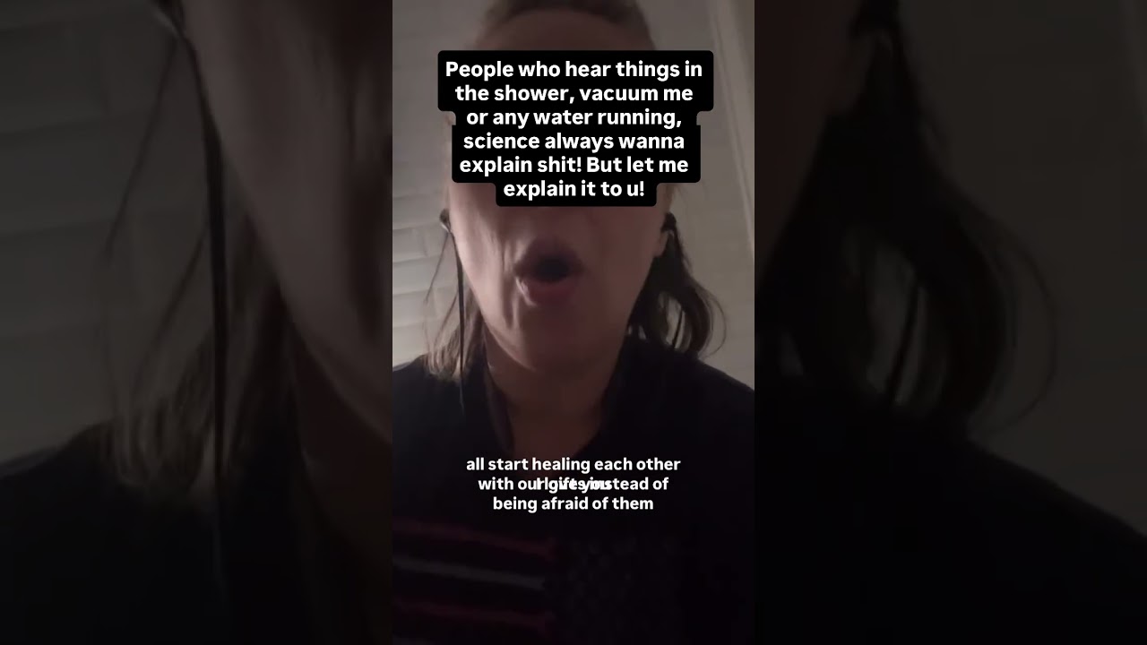 Вы слышите голоса, когда включают воду или электронные устройства? Послушайте это.