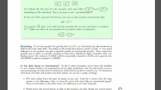Versatile Math Section 2.2 Overview: Exponential Models