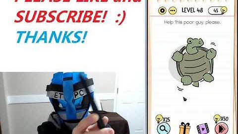 BRAIN TEST LEVEL 48 WALKTHROUGH WITH ANSWERS