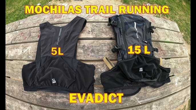  Mochila Trail Running,Bolsa de chaleco de alta capacidad de 12  litros,Diseñado para Trail Running, Verde menta S/M, Maratón : Deportes y  Actividades al Aire Libre