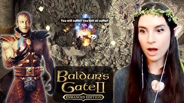 Best Villain EVER?! | Baldur’s Gate 2 First Playthrough [Part 2]