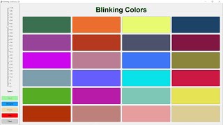 MATLAB Apps: Control Blinking Buttons Behavior with MATLAB AppDesigner