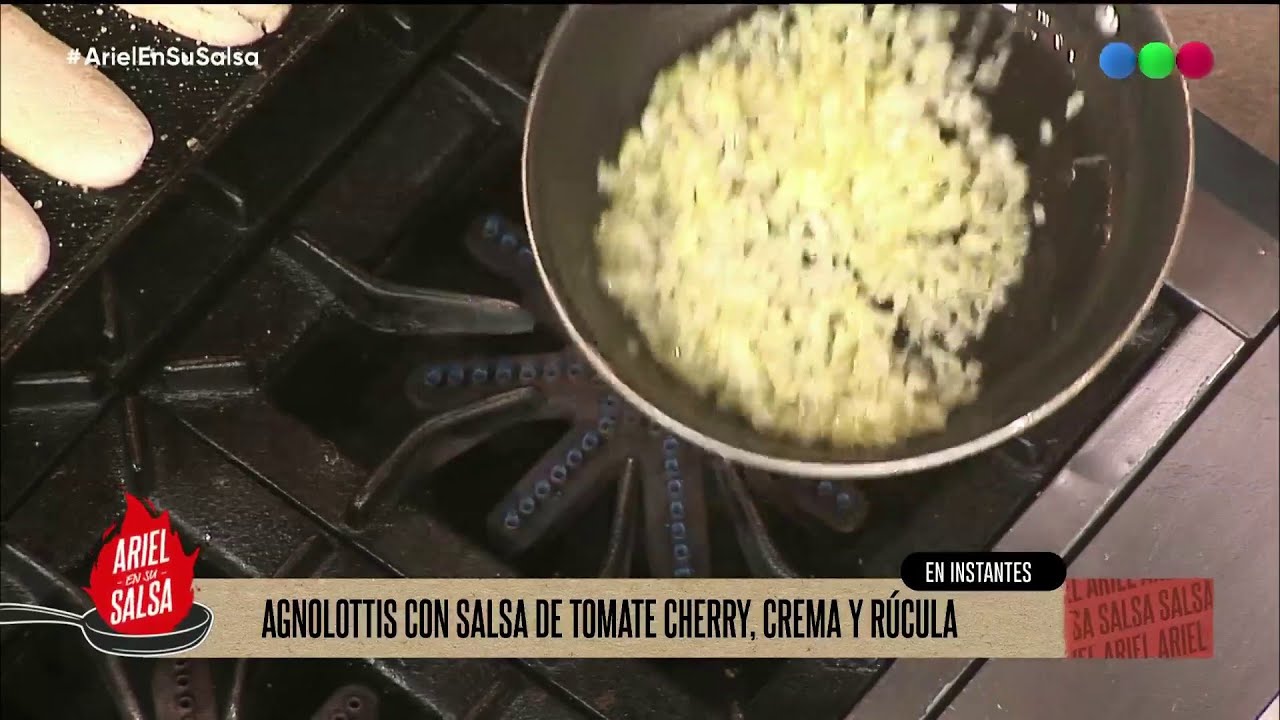 Agnolottis de ricota, aceitunas rellenas y miguelitos (19-03-2024) - Ariel en su salsa