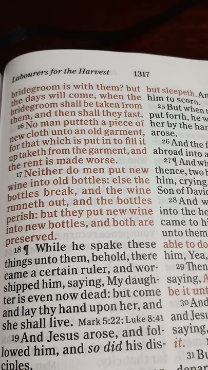 Bible Reading Mathew Chapter 9 Verse 14 17 YouTube bible-reading-mathew-chapter-9-verse-14-17-youtube