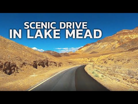 SCENIC DRIVE - Lake Mead National Recreation Area, Nevada, USA, Travel, FHD