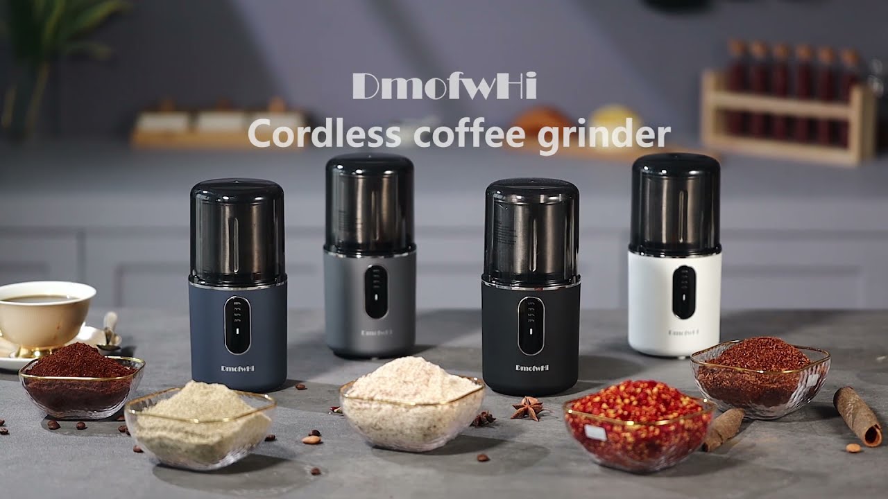 DmofwHi Cordless Coffee Grinder —— Your Prefect Coffee Grinder YouTube