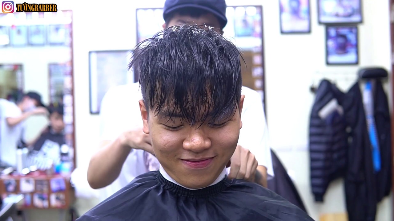 Hướng dẫn cắt kiểu tóc từ Undercut xuống Mohican cho anh em mới vào nghề in TUONG BARBER | Tổng hợp các nội dung về kiểu tóc undercut cho nam mặt dài chuẩn nhất