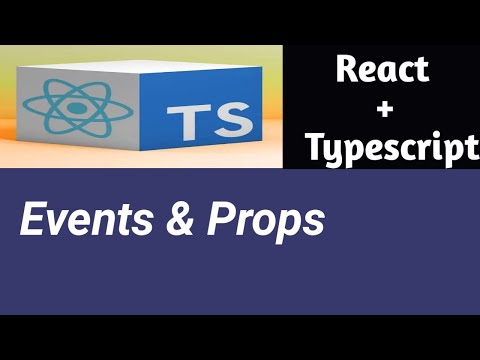 Events & Props | #6 | React Tutorial with TypeScript in Hindi