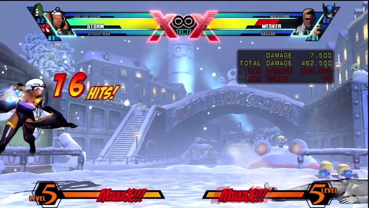 UMvC3 704K Storm Combo
