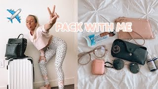 PACK WITH ME! Traveling Essentials \& Packing Tips