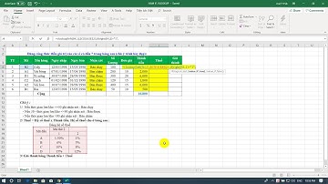 Hàm if,  hàm vlookup kết hợp với left, right, sum