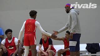 lebron aau team