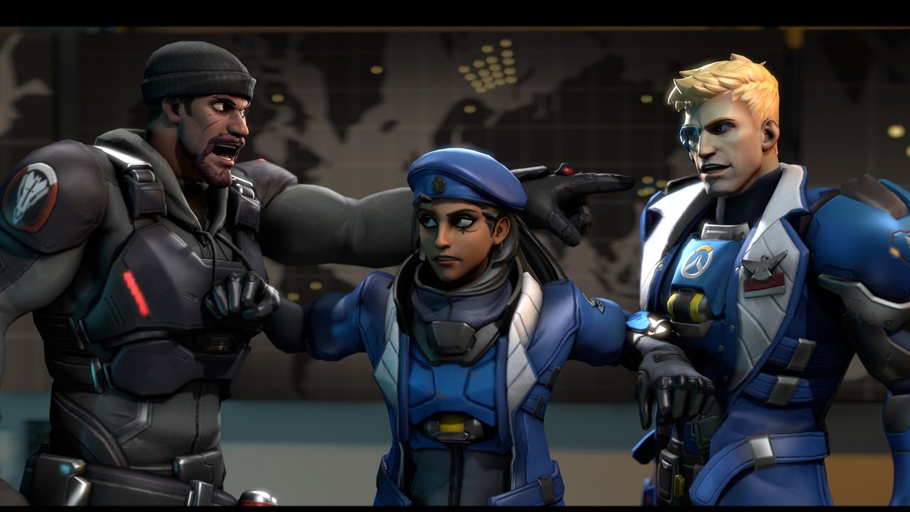 Reaper and soldier 76