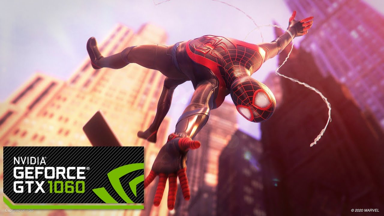 Marvel s Spider Man Miles Morales GTX 1060 6GB Very High Settings 1080 Native And FSR 2 1 YouTube