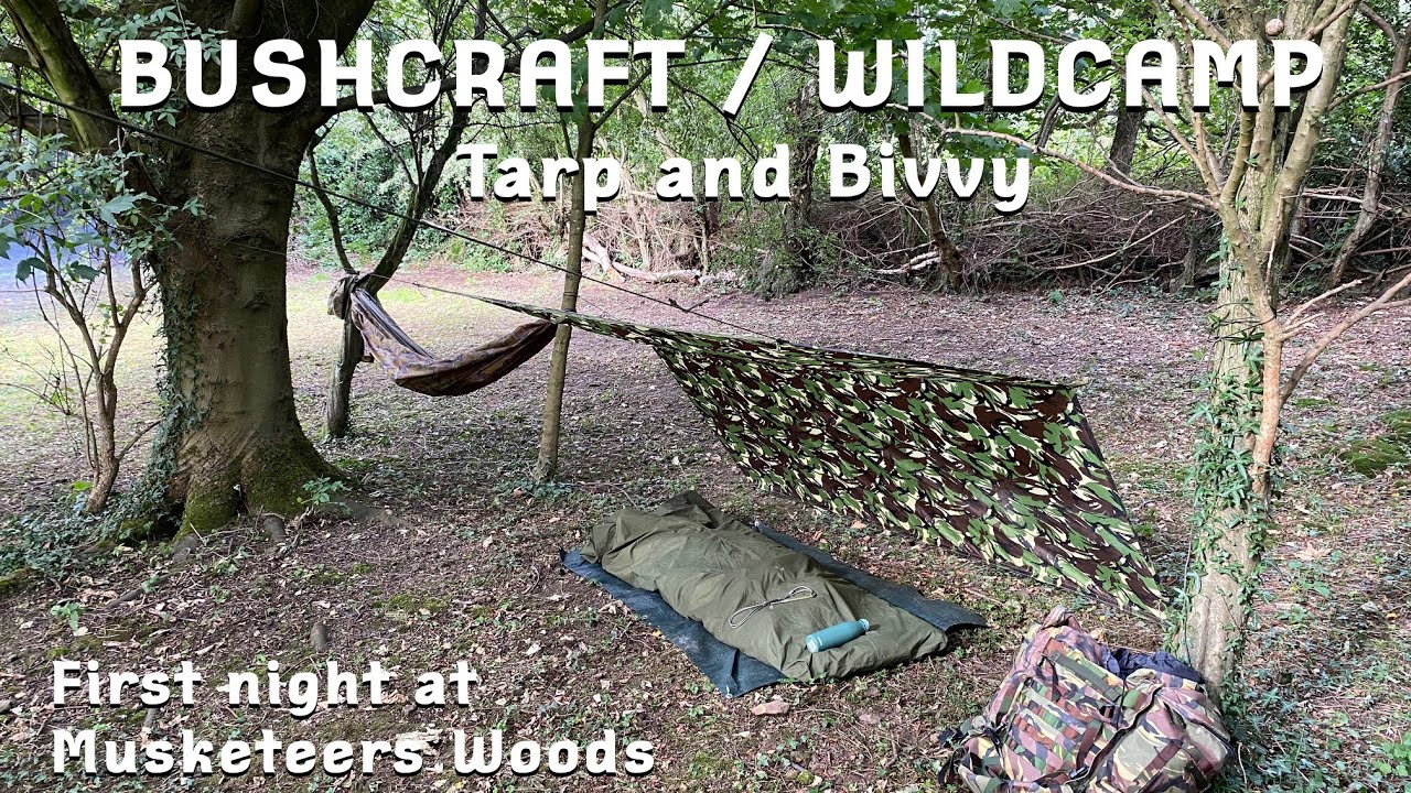 Bushcraft UK Tarp and Bivvy Bag Catapult Shooting Char Cloth