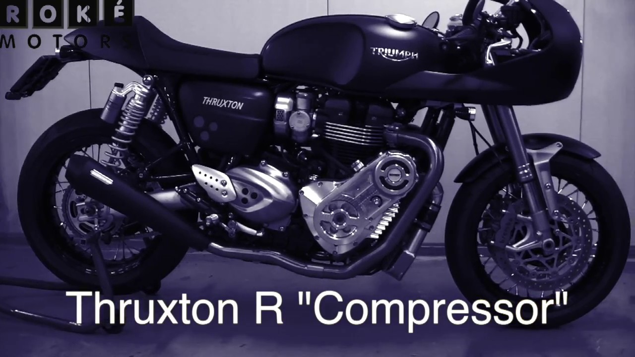 Triumph Thruxton R Kompressor
