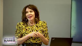 Kerry McCoy speaks at the Fletcher Library