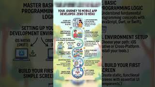Roadmap zero to mobile app developer #appdevelopment #coding #programming #coding