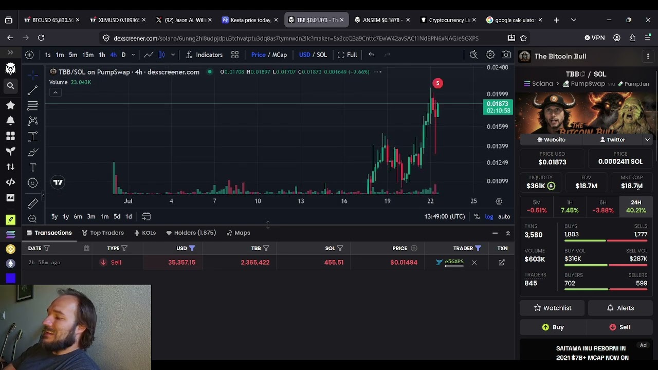 Responsible Selling Strategy in Low Market Cap Cryptocurrencies