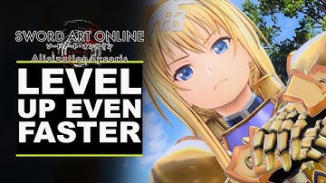 Sword Art Online: Alicization Lycoris - Basic Leveling and XP Guide