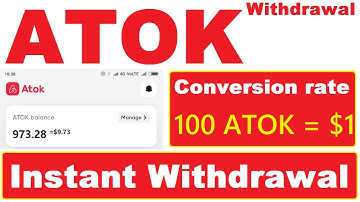 atok withdraw | atok withdraw proof | atok withdraw kaise kare | top 5 mining apps for android