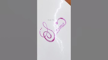 Uncommon calligraphy😍 for common name #seema