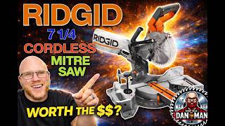 RIDGID 18V 7 1/4" Mitre Saw – Surprisingly Powerful? Full Breakdown! #ridgidpowertools #ridgid #diy