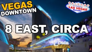 Having a Snack at '8 East', Circa Resort and Casino, Downtown Las Vegas