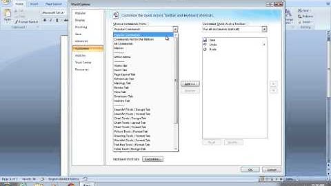 How to use Word 2007 Autotext