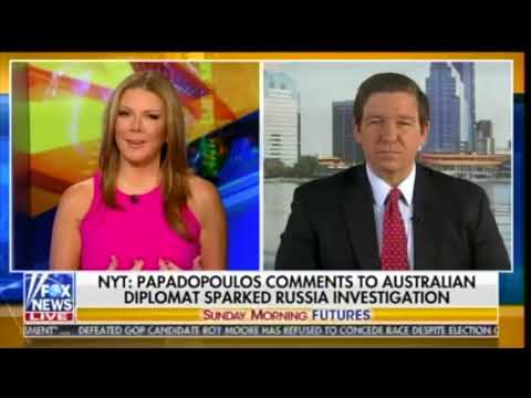 Rep  DeSantis debunks new tale of George Papadopoulos setting off the Russia Trump collsuion case