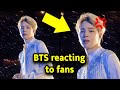 BTS reacting to fans 💜😆