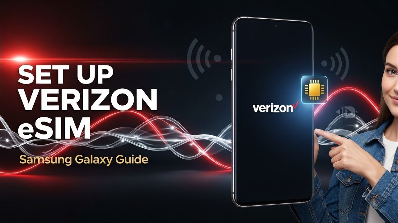 Как настроить Verizon eSIM на телефонах Samsung Galaxy