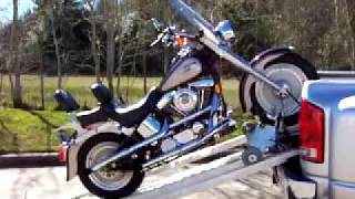Electric Motorcycle Truck Ramp loader - Cruiser Ramp - Loading Motorcycle