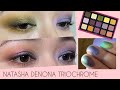 NATASHA DENONA TRIOCHROME ナターシャデノナ アイシャドウパレット　ホリデー　海外コスメ　SWATCH &amp; 3LOOKS