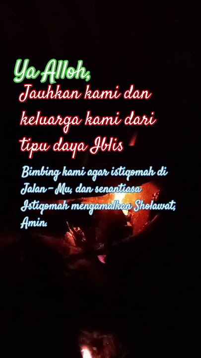 DOA & SHOLAWAT #shortsfeed #vob #gusbaha #uah #uas #sholawat #doa #istighfar #status #hijrah #islam