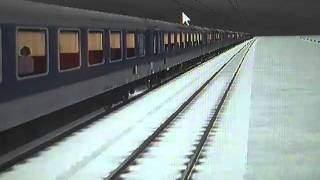235 kph Intersicty RailSim