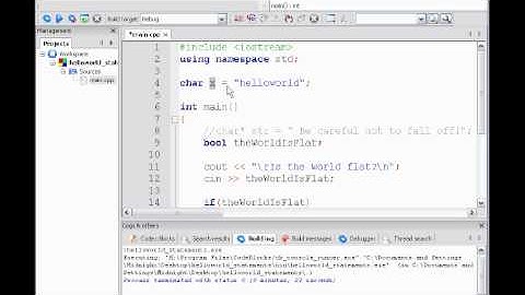 C++ Programming Tutorial #2: IF and ELSE statements and Intro-to-variables