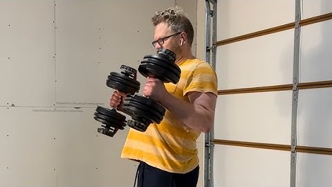 Day 145: Can a lazy 48 year old get back in shape? #curls