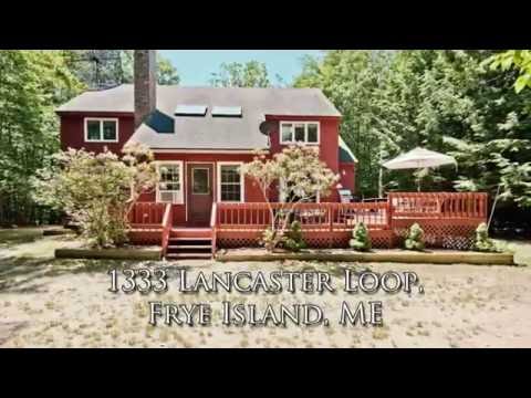 1333 Lancaster Loop, Frye Island, ME home video tour