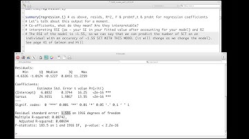 Introduction to the general linear model using R - part II